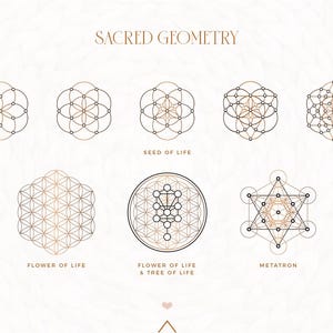 Sacred Geometry - Graphic Art / Vector Artwork / Commercial Use - INSTANT DOWNLOAD - Wumi Studio
