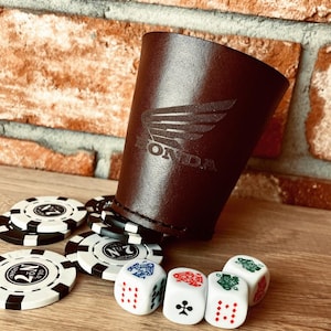 Personalized dice cup