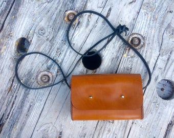 Small leather woman bag