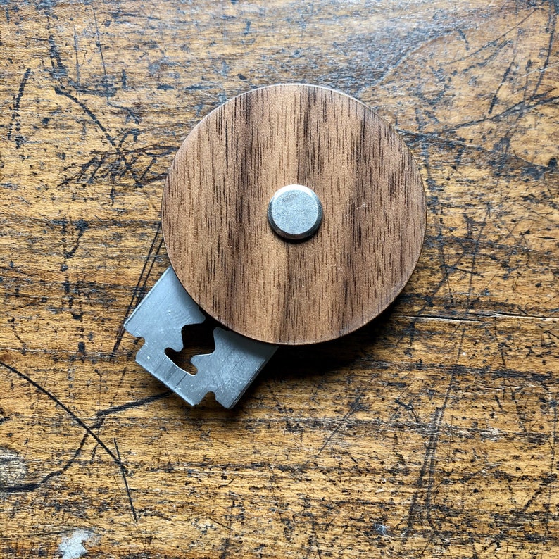 UFO Bread Lame Bread Lame With Leather Case Walnut Wood Etsy