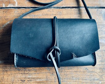 Small leather bag, leather handbag, lethur purse, evening bag