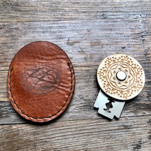 UFO bread lame Bread lame with leather case