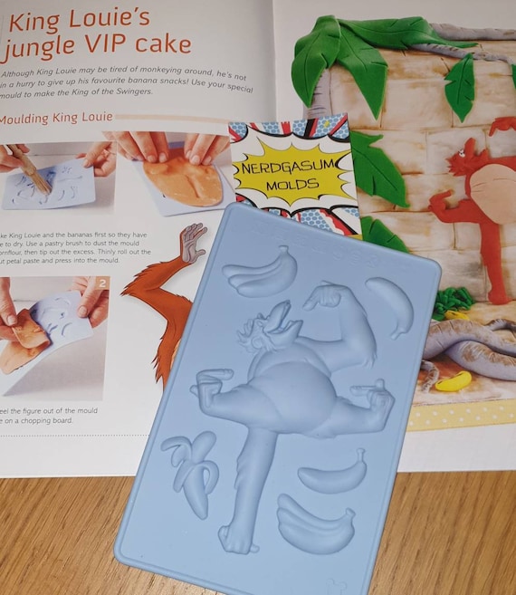 King Louie Jungle Book Silicone Mold Plus Disney Sweets And Etsy