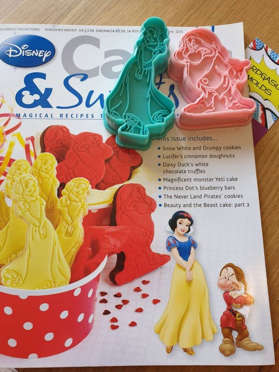 Princess Snow White Kid Flexible Silicone Mold Candy Cake Cookie Crafts
