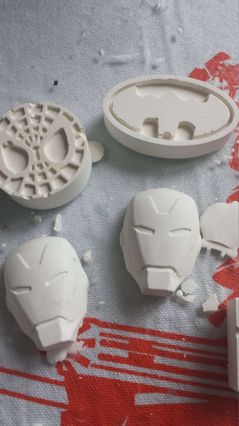 NEW IRON MAN Mold for Candy / Chocolate / Cake / Ice / Wax Etsy UK