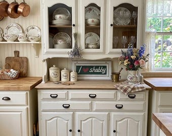 Modern farmhouse hutch