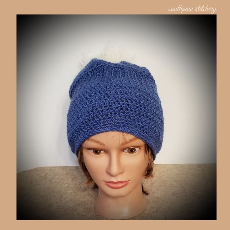 Easy CROCHET PATTERN Hat Crochet Pattern Crochet Slouch Hat Etsy