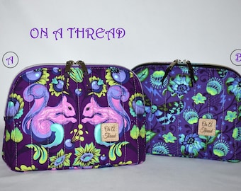 Tula Pink OOP Pouch | Supply Case | Quiled Bag | All Stars | De La Luna