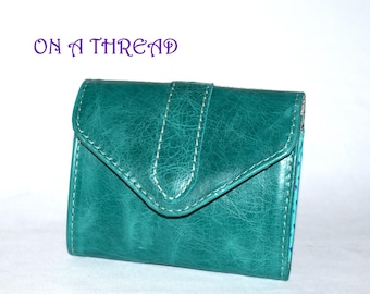 Tula Pink Wallet | Leather Wallet | Kabloom Fabric