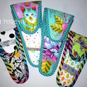 Tula Pink Scissors Case | Tula Pink OOP Morning | Scissors Storage Case | Quilted Case