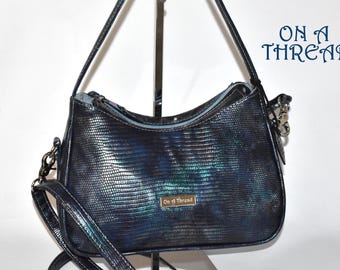 Annabelle Shoulder Bag | Textured Scale Purse | X-Large Annaberlle