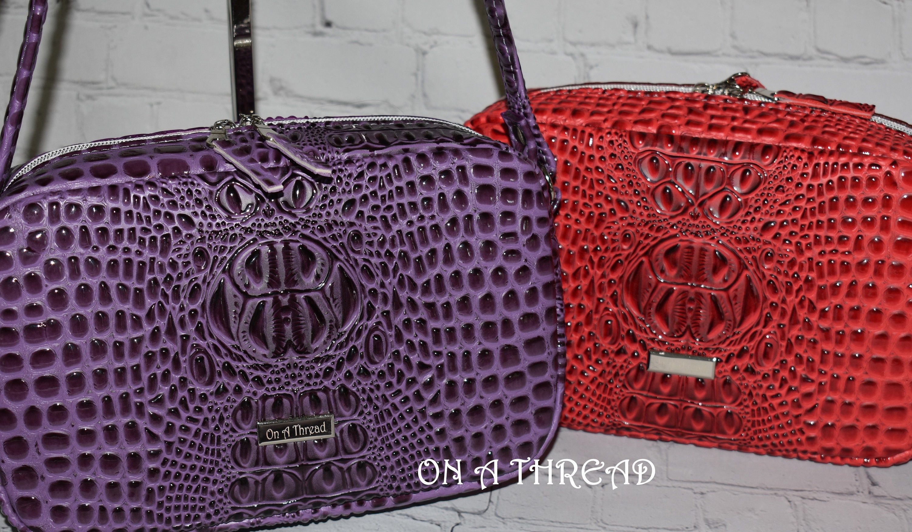 Brahmin Red Bag 