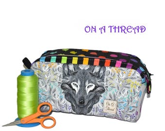 Tula Pink Grayworks | Supply Case | Binary Pouch |