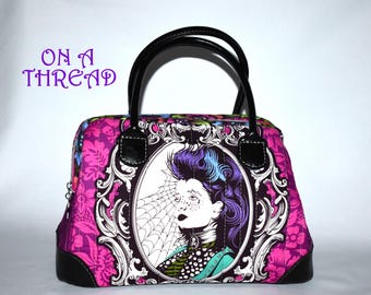 Tula Pink Deja Vu Bag | Tula Pink Purse|  Tula Pink Dr's Bag | Tula Pink Deja Vu Purse
