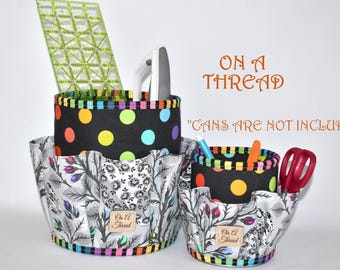 Tula Pink Sewing Caddy: Designer Fabric Tool & Supply Holder