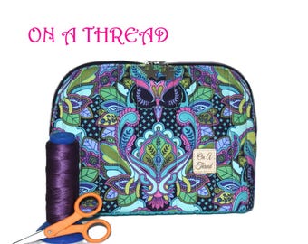 Tula Pink Pouch | Quilted Case | Supply Case | OOP All Stars