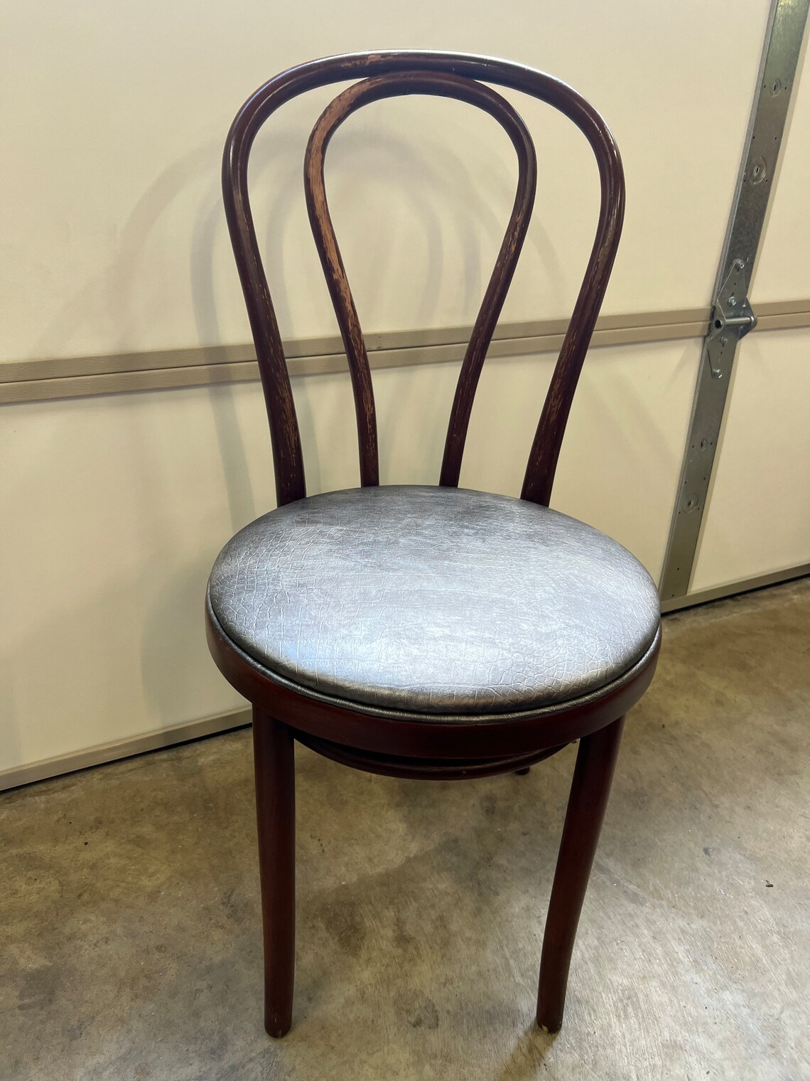 Vintage Wendy's Table, Original, With Four Bentwood Chairs reupholstered Etsy