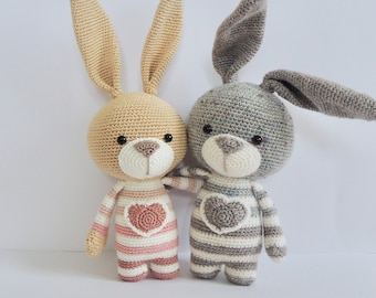 Crochet pattern Bea the rabbit - Amigurumi pattern