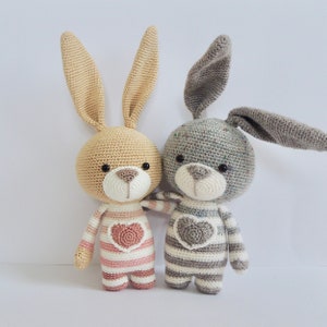 Crochet pattern Bea the rabbit - Amigurumi pattern