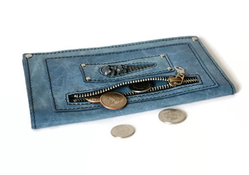 Long Wallet Travel Wallet Women S Wallet Leather Etsy - image 0