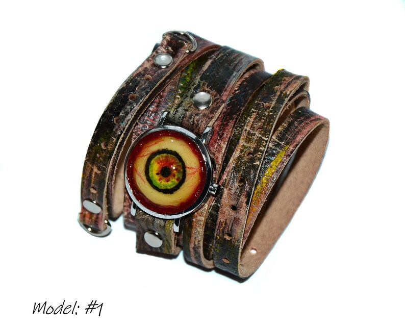 Creepy jewelry Eye necklace Zombie jewelry Halloween Etsy