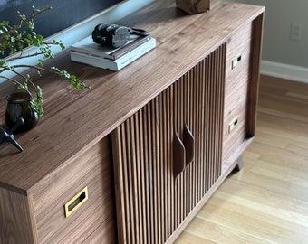 Record Cabinet, vinyl record storage, record storage, vinyl Record Cabinet, vinyl storage, media Console, mid-century Record Cabinet