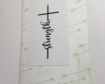 Traveler's Notebook Inserts/ Midori Insert / Dori / Bible Journal /War Journal / Affirmations/ All Sizes. Choose Paper.
