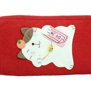 Hikosen Cara - A Brand of Japan - Handmade Linen / Cotton / Women Purse / Wallet / Pouch