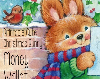 Printable Cute Christmas Money Wallet