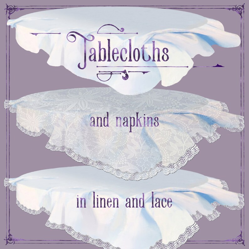 Watercolour Shabby Chic Vintage Tea Party Clip Art image 4