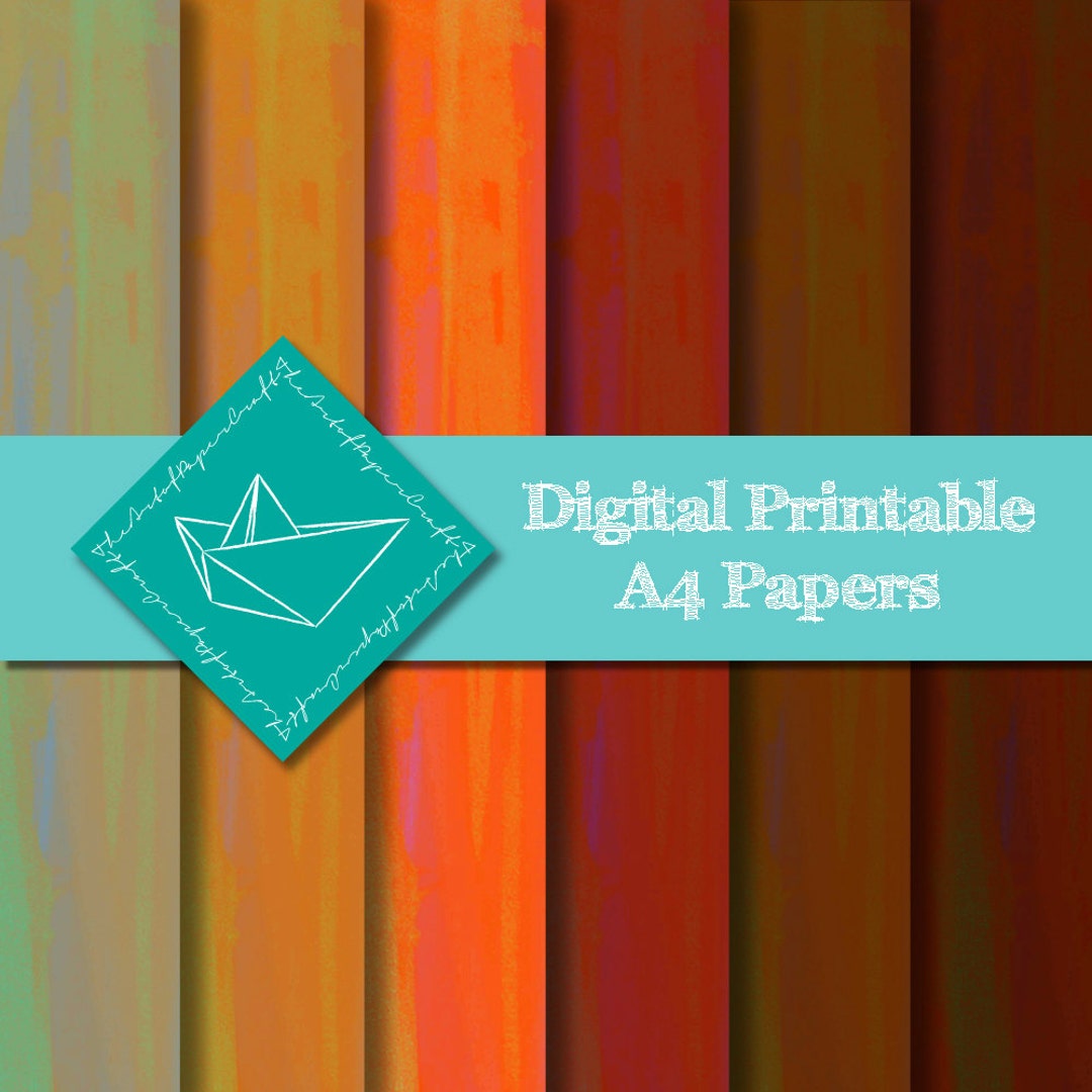 Printable Petal Papers A4. Perfect for Handmade Greeting - Etsy