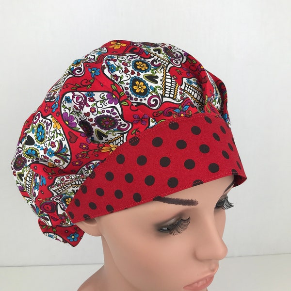 Bouffant Surgical Scrub Hats Scrub Hats for Women Medical Hats Scrub Tech Cap Operating Room Nurse Hat Scrub Caps Surgical Cap