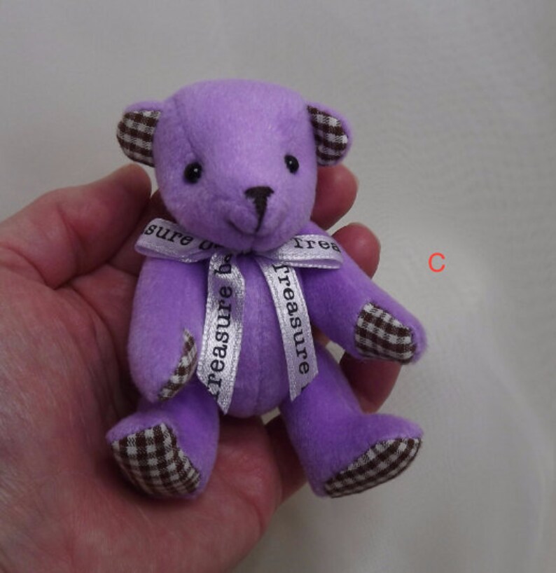 Miniature Teddy Bears Bear Ornaments Animal Key Chains Bear Brooch Dollhouse Bears Bear Pendants Bear Key Chains Handmade Bears