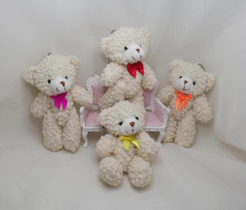 mini plush teddy bears
