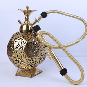 Lantern Arkit – Geometric Brass Design with Intricate Cutwork, Tabletop Decorative