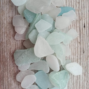 Verre de mer authentique en vrac, morceaux de verre de mer, plage blanche, verre de mer bleu, verre de plage à vendre
