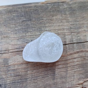 Large Light Sea Glass Piece Beach Glass Pendant Sea Glass