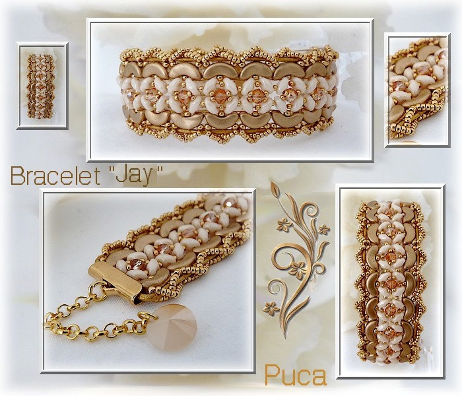 Schéma Bracelet jay En Anglais Etsy