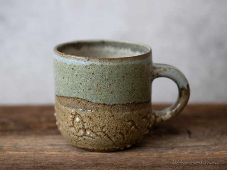 Handmade Ceramic Tea Mug Coffee Mug Cacao Cup image 2