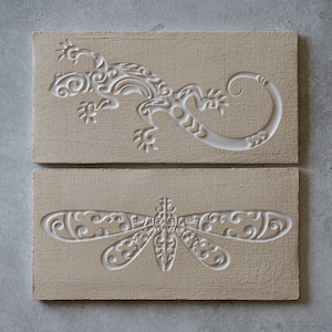Vanilla Handmade Ceramic Rustic Tiles for Kitchen/Bathroom Backsplash Wall Tile Decorative Tile image 7