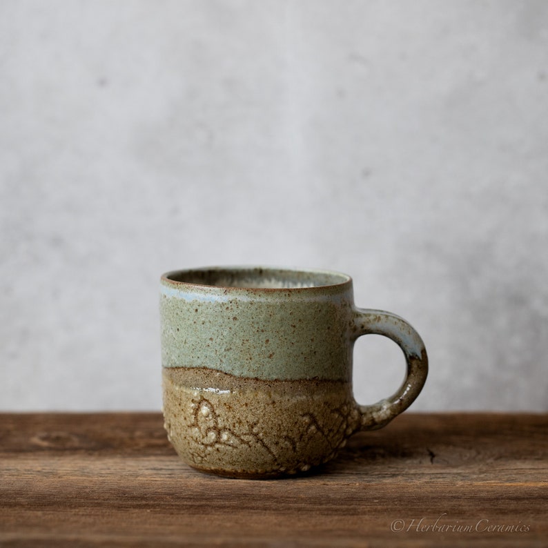 Handmade Ceramic Tea Mug Coffee Mug Cacao Cup image 1