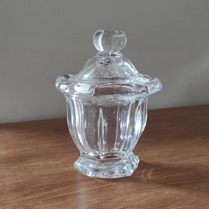 Baccarat Crystal Pot for Jams, Mustard or Relish