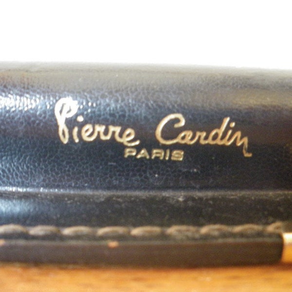 Vintage Pierre Cardin Paris / Desk Decor / Vintage Desk Set with Scissors and Chrome Letter Opener / Made in France / 1980