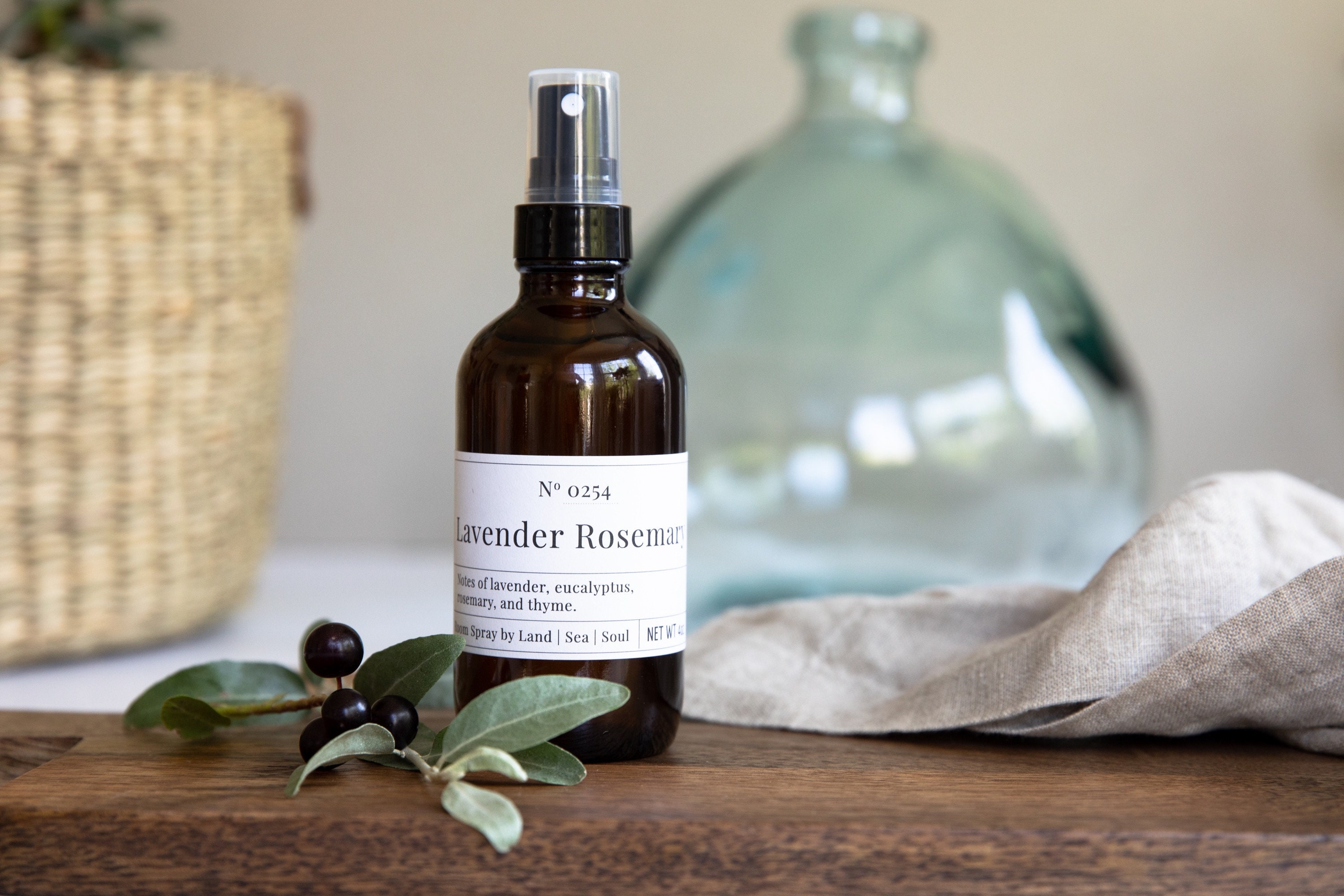 Vaporisme de Chambre Romarin Lavande 4Oz