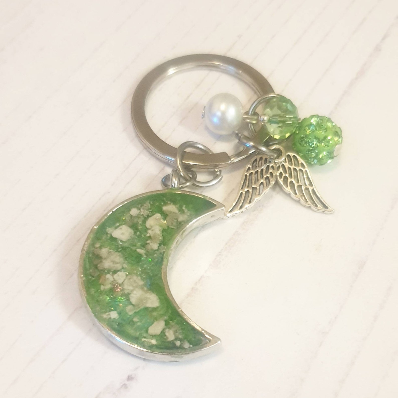 Ashes Keyring Key Chain Pet Ashes Cremation Key Ring in Etsy UK