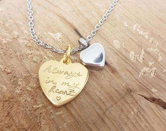 Personalised Urn Necklace, cremation necklace, memorial Jewellery, ashes necklace