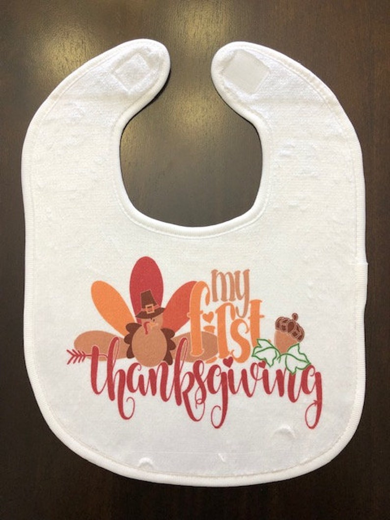 Baby's First Holiday Bib Set of 8 Etsy