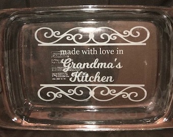 Grandma's Pyrex Casserole Dish