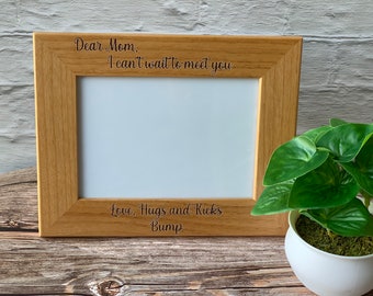 First Mothers day gift pregnant, mothers day frame, Expecting mom gift, new mom gift, Personalized gifts for mom, Personalized picture frame