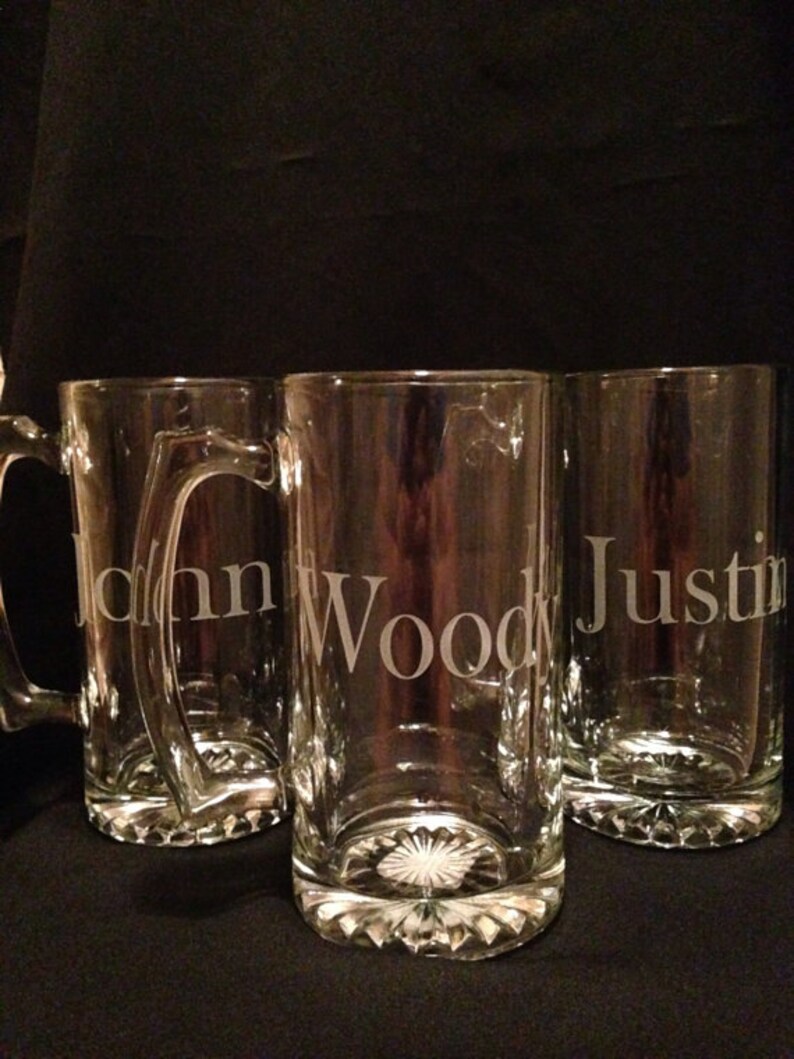 Bey-Berk Custom Personalized Half Yard Ale Beer Glass, 26 Oz